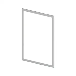 SAGINAW SCE-PWK2919NFSS Enclosure Window, 29.25 x 19.25 Inch Window, Uv-Resistant Polycarbonate | CV6XXL