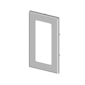 SAGINAW SCE-PWK63NF Enclosure Window, 6.55 x 2.85 Inch Window, Uv-Resistant Polycarbonate, Carbon Steel | CV6XXP