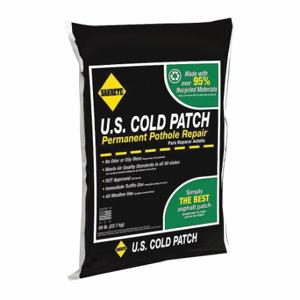 SAKRETE 60450007-56 Cold Patch, US Cold Patch, recycelte Asphaltmischung, 50-Pfund-Behältergröße, Beutel, Asphalt | CT9RNR 34CT88