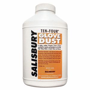 SALISBURY 10-4CS-ES Glove Dust, 1 Bottle, Powder, 5 oz Container Size, White | CJ2JAQ 5ZV62
