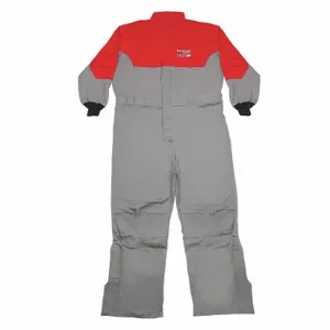 SALISBURY ACCA12RGXL Coverall, 12 cal/sq cm ATPV, Men, XL, 52 Inch Max. Chest Size | CH9YKJ 56PH38