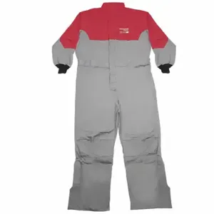 SALISBURY ACCA12RG4X Coverall, 12 Cal/Sq Cm ATPV, Unisex, 4Xl, Regular, 60 Inch | CT9RVR 797TR7