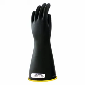 SALISBURY E114YB/11 Electrical Insulating Gloves, 7500V AC / 11,250V DC, 14 Inch Length, Straight Cuff | CJ2CBH 44G560