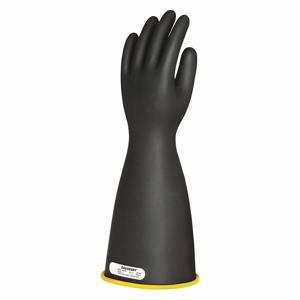 SALISBURY E116YB/8 Electrical Insulating Gloves, 7500V AC / 11,250V DC, 16 Inch Length, Straight Cuff | CJ2CBA 44G376