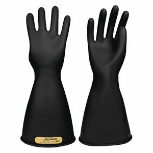 SALISBURY GK0014B/7 Electrical Glove Kit, 500V AC/750V DC, 14 Inch Length, Black, 7 Size | CJ2BRA 44F786