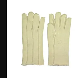 SALISBURY L10JK Knit Gloves, Jersey Cotton, Cream, PR | CT9RWP 63FK08