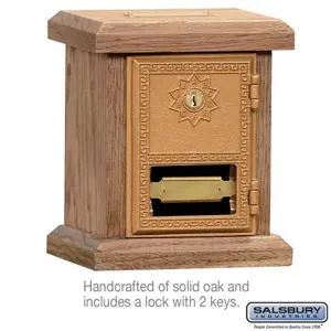 SALSBURY INDUSTRIES 1030 Mailbox Bank, 5.75 x 6.5 x 5 Inch Size | CE7HFW