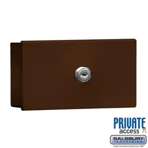 SALSBURY INDUSTRIES 1080ZP Key Keeper, 6 x 3.25 x 2 Inch Size, With Private Access, Surface Mounted | CE7JMU