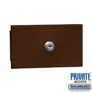 SALSBURY INDUSTRIES 1090ZP Key Keeper, 6 x 3.25 x 2 Inch Size, With Private Access, Recessed Mounted | CE7HEW