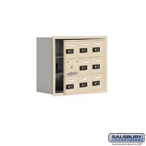 SALSBURY INDUSTRIES 19138-09SRC Cell Phone Storage Locker, 22.75 x 18.75 x 8.75 Inch Size, 3 Door High | CE7GAP