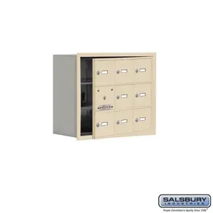 SALSBURY INDUSTRIES 19138-09SRK Cell Phone Storage Locker, 22.75 x 18.75 x 8.75 Inch Size, 3 Door High | CE7GAN