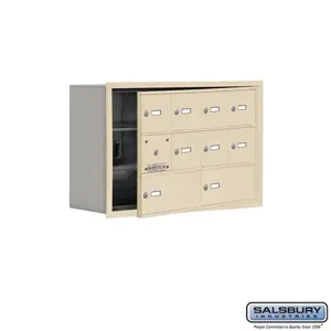 SALSBURY INDUSTRIES 19138-10SRK Cell Phone Storage Locker, 29.25 x 18.75 x 8.75 Inch Size, 3 Door High | CE7FZZ