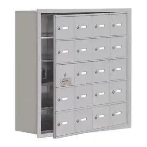 SALSBURY INDUSTRIES 19158-20 Cell Phone Storage Locker, 29.25 x 29.75 x 8.75 Inch Size, 5 Door High | CE7EQQ