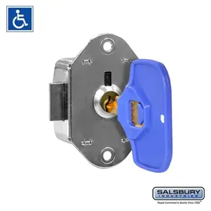 SALSBURY INDUSTRIES 19915-ADA Key Lock, 2 x 2.75 x 1 Inch Size | CE7EJN