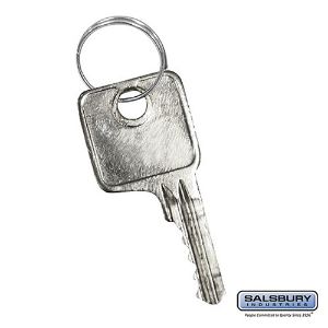 SALSBURY INDUSTRIES 19921 Master Control Key, 0.75 x 1.75 x 0.25 Inch Size | CE7HGB