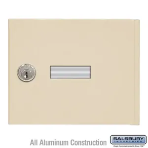 SALSBURY INDUSTRIES 19951K-SAN Replacement Door and Lock, 6.5 x 5.25 x 0.15 Inch Size, Sandstone | CE7JKK