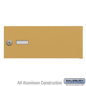 SALSBURY INDUSTRIES 19952K-GLD Replacement Door and Lock, 13 x 5.25 x 0.15 Inch Size | CE7JKN