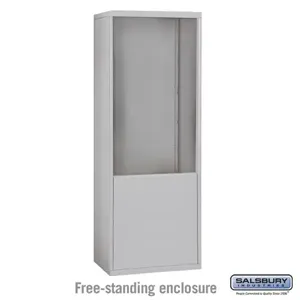 SALSBURY INDUSTRIES 19974 Enclosure, 30.5 x 66.5 x 9.25 Inch Size, Free Standing | CE7GVY