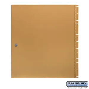 SALSBURY INDUSTRIES 2150 Rear Cover Locking, 22.25 x 26.5 x 1 Inch Size | CE7HYX