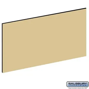 SALSBURY INDUSTRIES 2073TAN Plastic Window, 4.125 x 2.25 x 0.25 Inch Size, Tan | CE7HXY