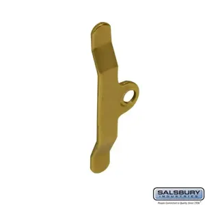 SALSBURY INDUSTRIES 2074 Window Clip, 2 x 1 x 0.25 Inch Size | CE7JZD