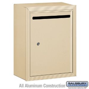 SALSBURY INDUSTRIES 2240SP Letter Box, 15 x 19 x 7.5 Inch Size, With Private Access, Surface Mounted | CE7HFG