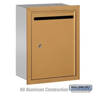 SALSBURY INDUSTRIES 2245 Letter Box, 15 x 19 x 6.75 Inch Size, With Private Access, Recessed Mounted | CE7HFD