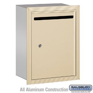 SALSBURY INDUSTRIES 2245SP Letter Box, 15 x 19 x 6.75 Inch Size, With Private Access, Recessed Mounted | CE7HFF