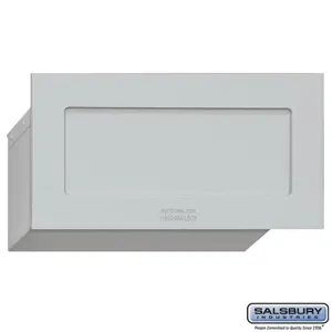 SALSBURY INDUSTRIES 2255 Mail Drop Box, 14 x 7 x 6 Inch Size | CE7HFM