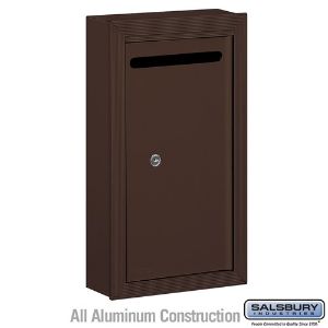 SALSBURY INDUSTRIES 2260 Letter Box, 11 x 19 x 3.75 Inch Size, With Private Access, Surface Mounted | CE7HFC