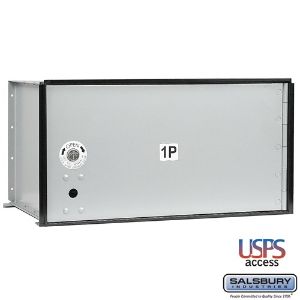 SALSBURY INDUSTRIES 2270U Outdoor Parcel Locker, 23.5 x 12.125 x 15.5 Inch Size, Aluminium | CE7EJZ