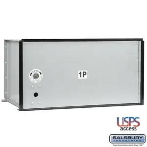 SALSBURY INDUSTRIES 2270U Outdoor Parcel Locker, 23.5 x 12.125 x 15.5 Inch Size, Aluminium | CE7EJZ