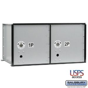 SALSBURY INDUSTRIES 2272U Outdoor Parcel Locker, 23.5 x 12.125 x 15.5 Inch Size, Aluminium | CE7EKA