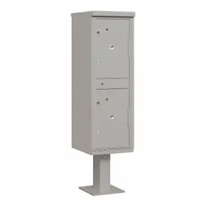 SALSBURY INDUSTRIES 3302GRY-U Outdoor Parcel Locker Usps Access Gray | AG3LBZ 33LT47