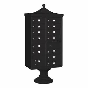 SALSBURY INDUSTRIES 3313R-BLK-U Regency Cbu Usps Access 13 Doors Black | AG3MQP 33MC77