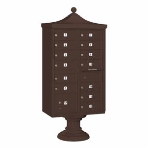 SALSBURY INDUSTRIES 3313R-BRZ-U Regency Cbu Usps Access 13 Doors Bronze | AG3MQQ 33MC78