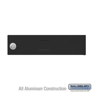 SALSBURY INDUSTRIES 3351BLK Replacement Door and Lock, 12.75 x 3.125 x 0.25 Inch Size | CE7JJL