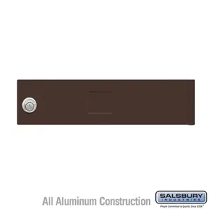 SALSBURY INDUSTRIES 3351BRZ Replacement Door and Lock, 12.75 x 3.125 x 0.25 Inch Size, Bronze | CE7JJK