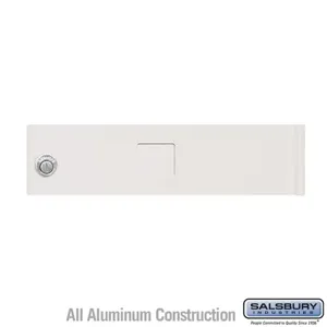 SALSBURY INDUSTRIES 3351WHT Replacement Door and Lock, 12.75 x 3.125 x 0.25 Inch Size | CE7JJQ