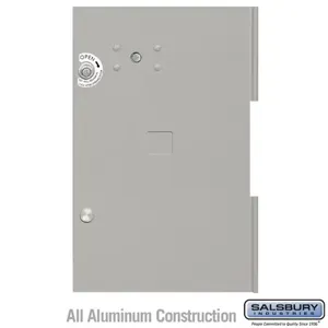 SALSBURY INDUSTRIES 3355GRY Replacement Door and Lock, 12.75 x 19.875 Inch Size | CE7JLQ