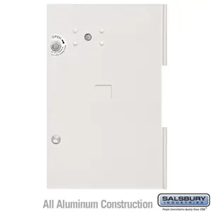 SALSBURY INDUSTRIES 3355WHT Replacement Door and Lock, 12.75 x 19.875 Inch Size | CE7JLU