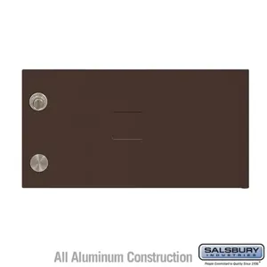 SALSBURY INDUSTRIES 3356BRZ Replacement Door and Lock, 12.75 x 6.625 Inch Size, Bronze | CE7JJX