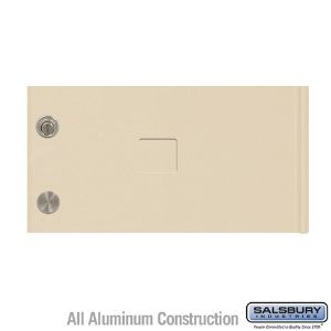 SALSBURY INDUSTRIES 3356SAN Replacement Door and Lock, 12.75 x 6.625 Inch Size, Sandstone | CE7JKA
