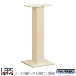 SALSBURY INDUSTRIES 3395 Replacement Pedestal, 12 x 28.5 x 12 Inch Size | CE7JME