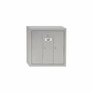 SALSBURY INDUSTRIES 3503ASU Vertical Mailbox 3 Doors Alum | AD3EPM 3YNT4