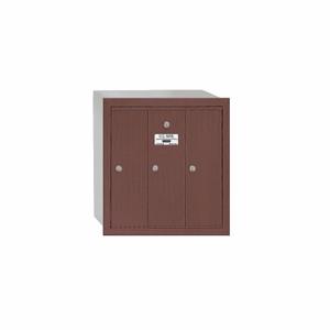 SALSBURY INDUSTRIES 3503ZRU Vertical Mailbox 3 Doors Bronze | AD3EQP 3YNW2