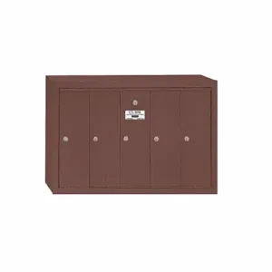 SALSBURY INDUSTRIES 3505ZSU Vertical Mailbox 5 Doors Bronze | AD3EQA 3YNU7