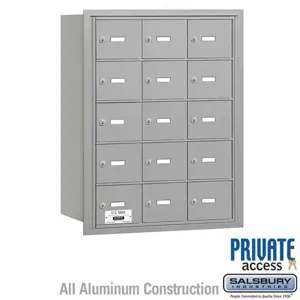 SALSBURY INDUSTRIES 3615 Horizontal Mailbox, 22.75 x 29.75 x 16.5 Inch Size, With Private Access | CE7EAR