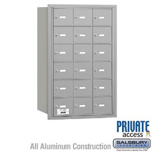 SALSBURY INDUSTRIES 3618 Horizontal Mailbox, 22.75 x 35.25 x 16.5 Inch Size, With Private Access | CE7EAW
