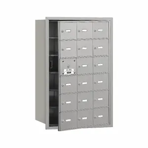 SALSBURY INDUSTRIES 3618AFU Horizontal Mailbox Usps 18 Doors Aluminium Fl 35-1/4 Inch | AG3JWD 33LJ82